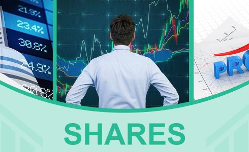 shares website banner